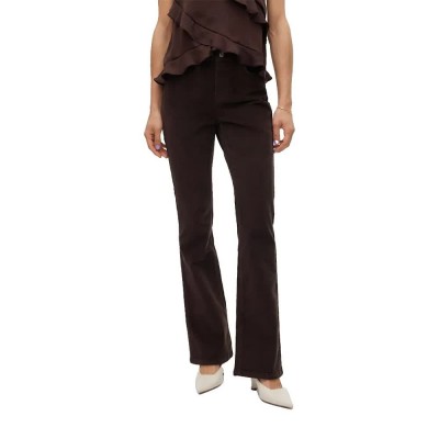 дънки,дамски,панталони,vero,moda,flash,flared,fit,corduroy,jeans,chocolate,torte