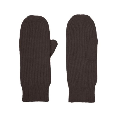 ръкавици,ръкавици,шапки,и,шалове,vero,moda,gila,rib,mittens,chocolate,torte,black,melange
