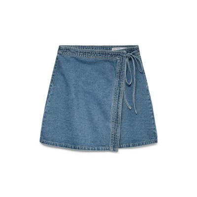 пола,дамски,поли,и,рокли,vero,moda,liza,denim,skirt,blue,(medium,blue,denim)