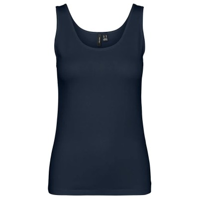 тениска,дамски,тениски,vero,moda,lulu,uu,sleeveless,t,shirt,blue,(navy,blazer)