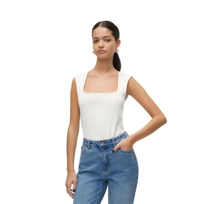 тениска,дамски,тениски,vero,moda,million,sleeveless,t,shirt,snow,white,(white)