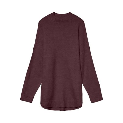 блуза,дамски,пуловери,дамски,плетени,дрехи,vero,moda,plaza,high,neck,sweater,fudge,melange