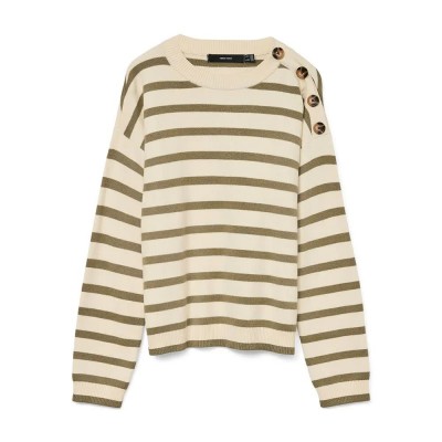 блуза,дамски,пуловери,дамски,плетени,дрехи,vero,moda,saba,sweater,birch,mermaid,w,horn,button