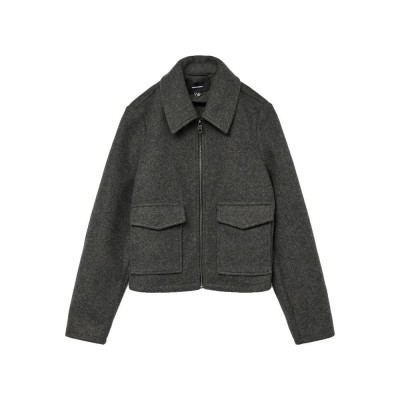 яке,дамски,якета,и,палта,vero,moda,safir,short,jacket,dark,grey,melange,melange