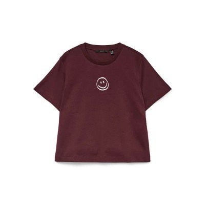тениска,дамски,тениски,vero,moda,sara,mette,short,sleeve,t,shirt,winetasting,1,smile