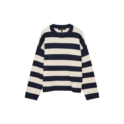сако,дамски,пуловери,дамски,плетени,дрехи,vero,moda,silje,sweater,navy,blazer,birch,(blue)