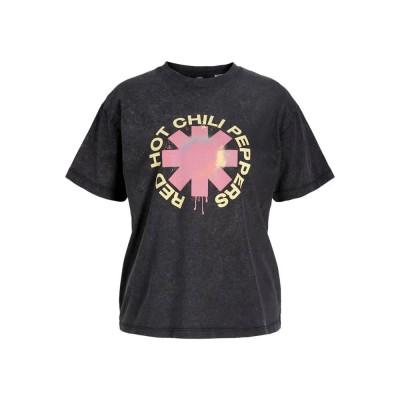 тениска,дамски,тениски,jack,&,jones,chili,relax,jjxx,short,sleeve,t,shirt,black,(black,black,red,hot,chili,peppers)