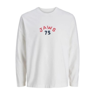 тениска,мъжки,тениски,jack,&,jones,jaws,long,sleeve,t,shirt,white,(white,cloud,dancer)