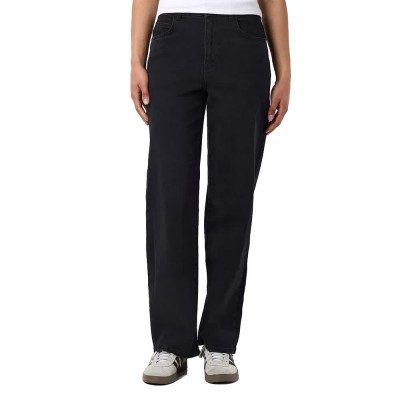 дънки,дамски,панталони,noisy,may,josie,baggy,fit,az385bl,high,waist,jeans,black,denim,(black)