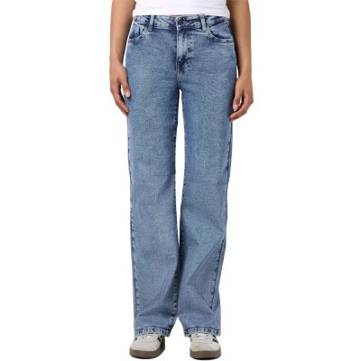 дънки,дамски,панталони,noisy,may,yolanda,wide,leg,fit,az358mb,jeans,medium,blue,denim,(blue)
