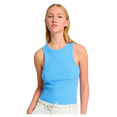 тениска,дамски,тениски,selected,anna,sleeveless,t,shirt,blue,(cornflower,blue)