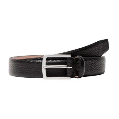 колан,колани,selected,carl,classic,grain,leather,belt,black