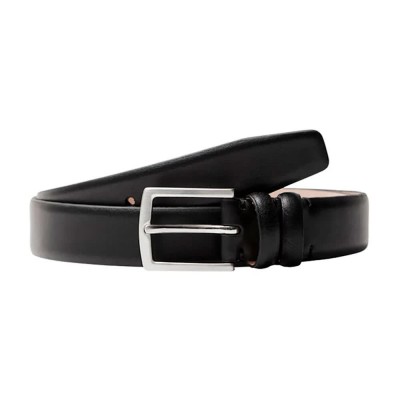 колан,колани,selected,carl,classic,leather,belt,black