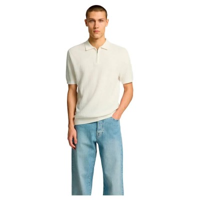 дамски,блузи,с,яка,мъжки,блузи,с,яка,selected,cran,short,sleeve,polo,beige,(egret)
