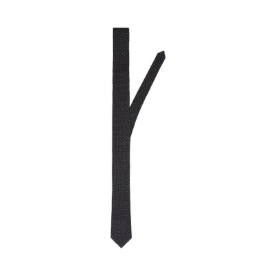 вратовръзки,selected,ellis,dot,wool,tie,black,(black)
