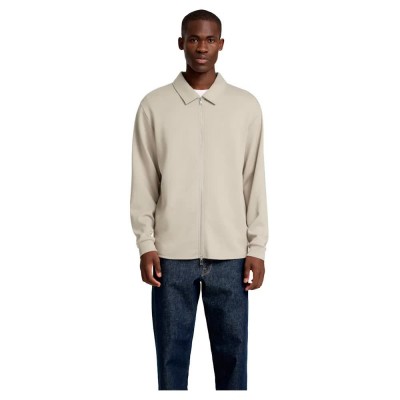 блуза,мъжки,пуловери,selected,emanuel,soft,full,zip,sweatshirt,beige