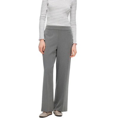 панталони,дамски,панталони,selected,emma,tara,wide,leg,fit,dress,pants,grey,(medium,grey,melange)