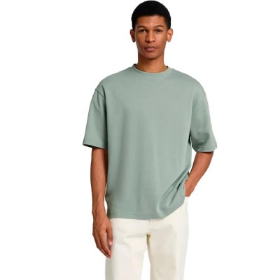 тениска,мъжки,тениски,selected,oscar,loose,fit,short,sleeve,t,shirt,iceberg,green,(green)
