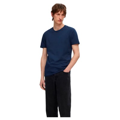 тениска,мъжки,тениски,selected,roland,short,sleeve,t,shirt,3,units,navy,blazer,(blue)