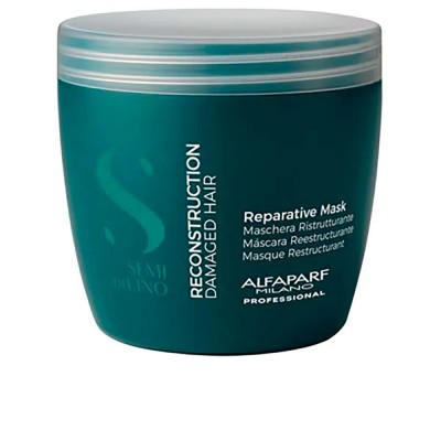 хигиена,коса,alfaparf,milano,semi,di,lino,reconstruction,hair,mask,500ml,clear,(white)