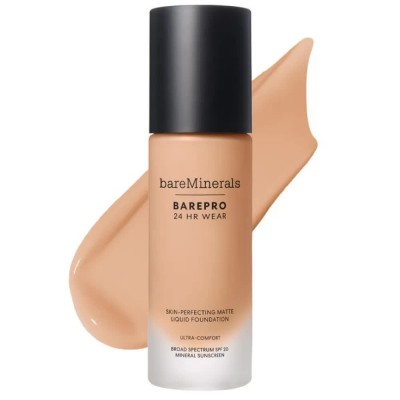 ексфолианти,bare,minerals,barepro,24hr,wear,spf20,light,26,cool,foundation,30ml,brown