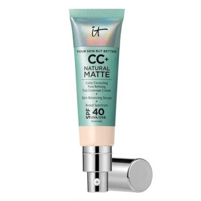 ексфолианти,it,cosmetics,cc+,natural,matte,spf40,fair,porcelaine,foundation,32ml,brown