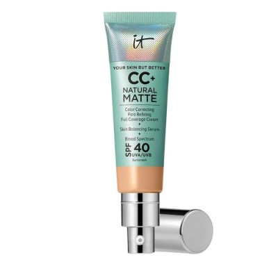 ексфолианти,it,cosmetics,cc+,natural,matte,spf40,medium,foundation,32ml,brown