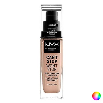 ексфолианти,nyx,cosmetics,can´t,stop,won´t,stop,full,coverage,walnut,foundation,brown