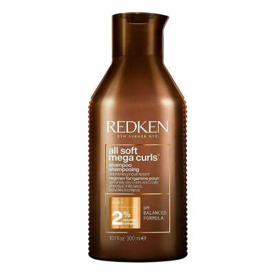 хигиена,коса,redken,all,soft,mega,curls,hair,conditioner,300ml,golden,(white)