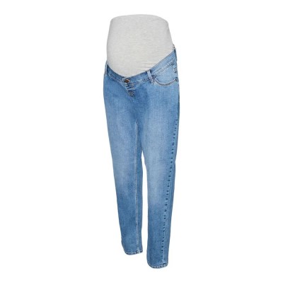 дънки,дамски,панталони,mamalicious,alberte,al,mb,maternity,jeans,medium,blue,denim,(blue)