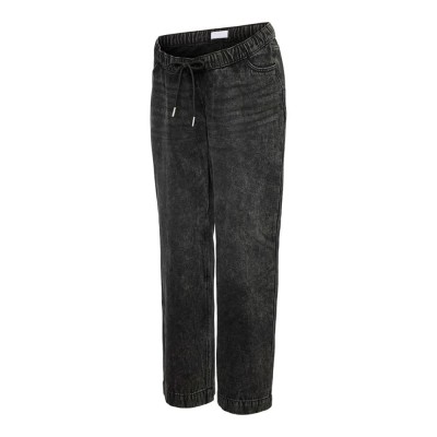 облекла,за,бременни,mamalicious,valencia,elastic,maternity,jeans,black,denim,wash