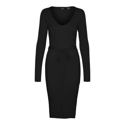 рокля,дамски,поли,и,рокли,vero,moda,saba,rib,maternity,long,sleeve,dress,black