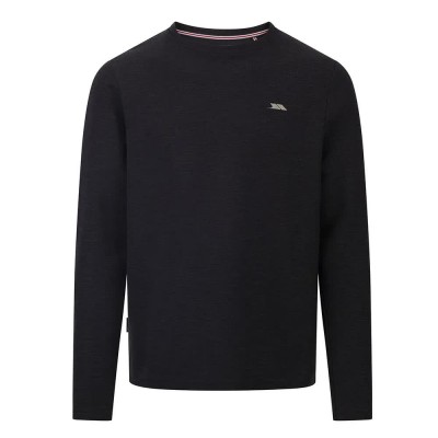 тениска,мъжки,тениски,trespass,offman,long,sleeve,t,shirt,navy,(blue)