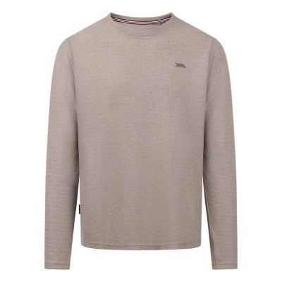 тениска,мъжки,тениски,trespass,offman,long,sleeve,t,shirt,platinum,(grey)