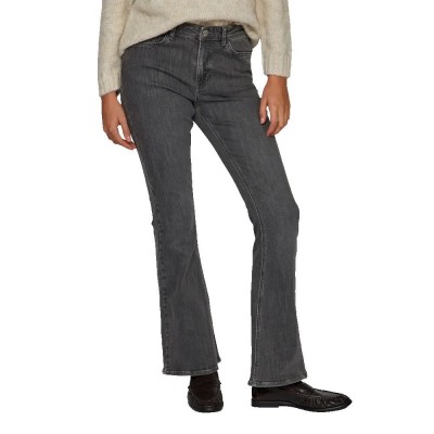 дънки,дамски,панталони,vila,betty,flared,fit,osc01,jeans,grey