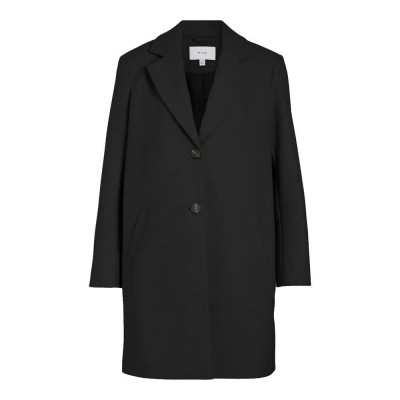 палто,дамски,якета,и,палта,vila,claudia,button,coat,black,beauty
