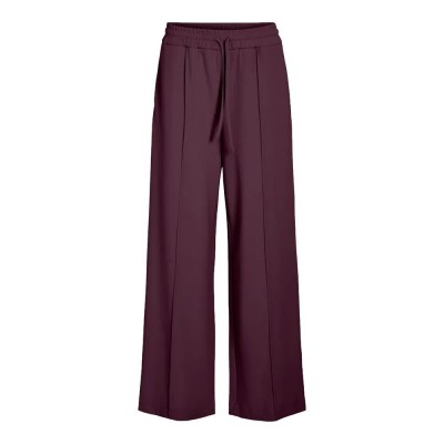 панталони,дамски,панталони,vila,clua,wide,leg,fit,high,waist,pants,fig,(purple)