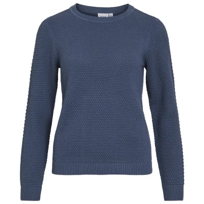 блуза,дамски,пуловери,дамски,плетени,дрехи,vila,dalo,sweater,vintage,indigo,(blue)