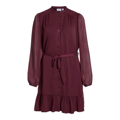 рокля,дамски,поли,и,рокли,vila,falia,long,sleeve,dress,fig,(purple)