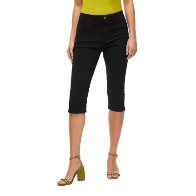 панталони,дамски,панталони,vila,jeggy,3,4,pants,black,(black,denim)