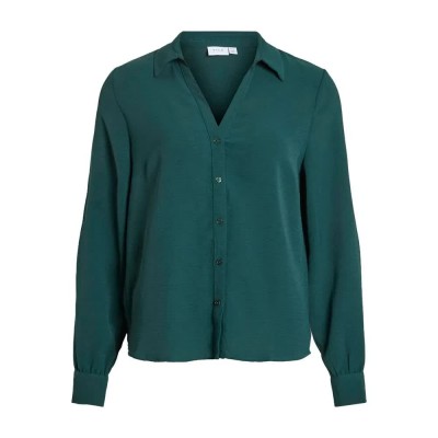риза,с,дълъг,ръкав,дамски,блузи,дамски,ризи,vila,josa,long,sleeve,shirt,ponderosa,pine,(green)