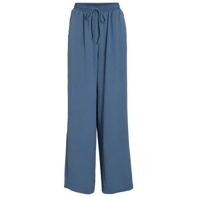 панталони,дамски,панталони,vila,josa,wide,leg,fit,high,waist,pants,vintage,indigo,(blue)