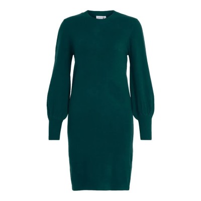 рокля,дамски,поли,и,рокли,vila,kerry,long,sleeve,dress,ponderosa,pine,(green)