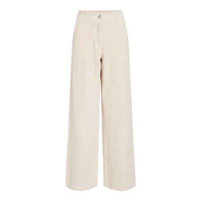 панталони,дамски,панталони,vila,kita,wide,leg,fit,corduroy,pants,birch,(beige)