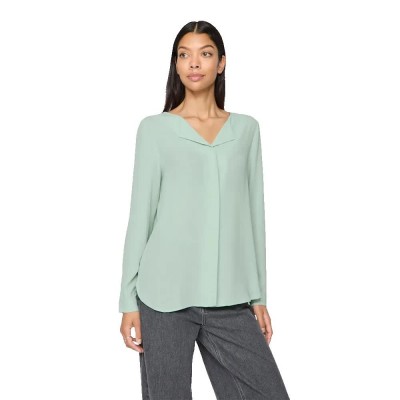 риза,с,дълъг,ръкав,дамски,блузи,дамски,ризи,vila,lucy,long,sleeve,shirt,silt,green,(green)
