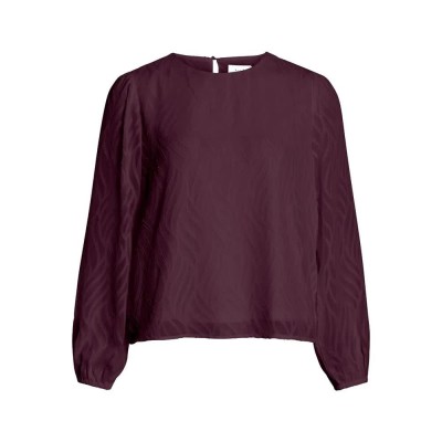 дамски,блузи,дамски,ризи,vila,mika,long,sleeve,blouse,fig,(purple)