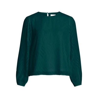 дамски,блузи,дамски,ризи,vila,mika,long,sleeve,blouse,ponderosa,pine,(green)