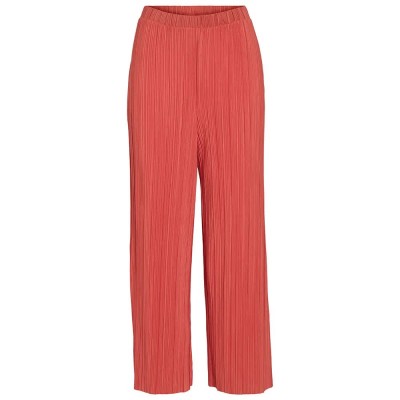панталони,дамски,панталони,vila,plisa,culotte,high,waist,pants,red,(paprika)