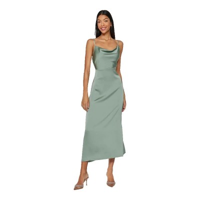 рокля,дамски,поли,и,рокли,vila,ravenna,strap,sleeveless,long,dress,green,(green,milieu)