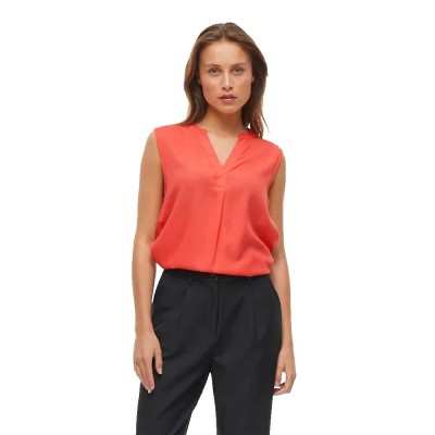 дамски,блузи,дамски,ризи,vila,rosa,sleeveless,blouse,orange,(dubarry)